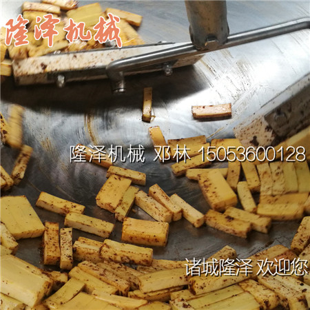 隆澤全自動炒菜機(jī)炒菜過程